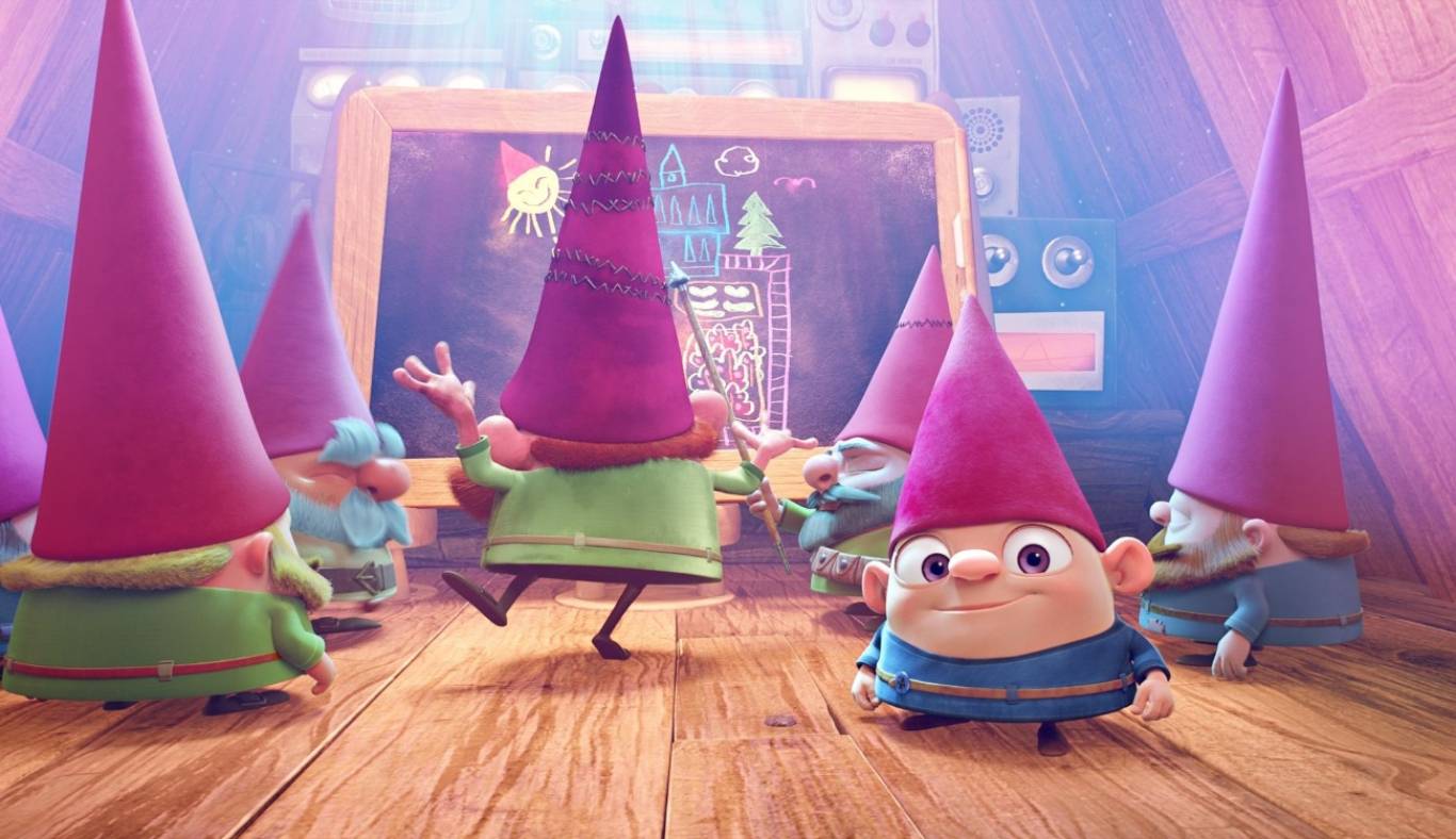 Мультфильм Гномы в доме
