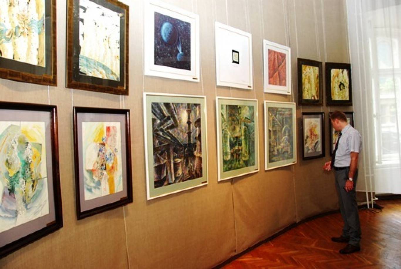 Выставка Юлий Гальперин 90 лет мастеру акварели