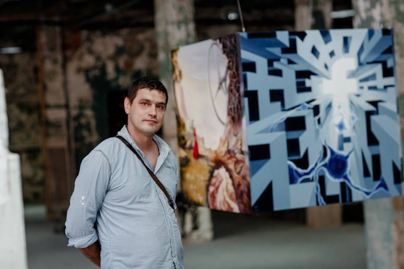 Выставка украинского художника-сюрреалиста Святослава Базюка  SPIRITUM