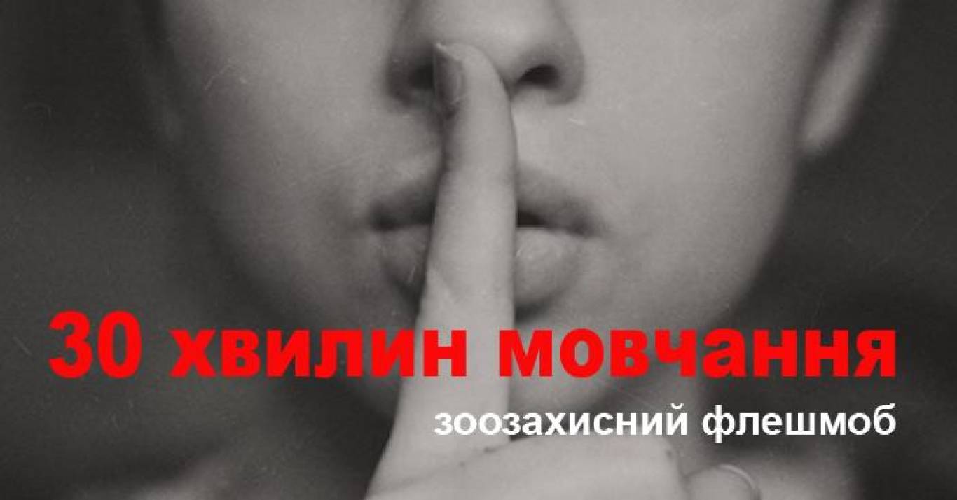 Флешмоб проти вбивства собак