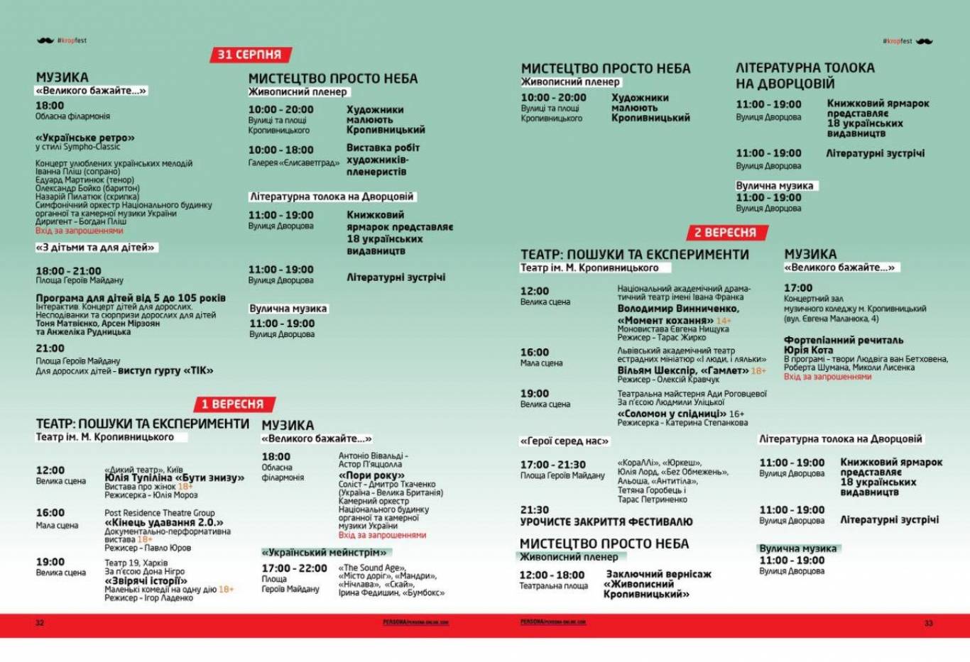 Національний мистецький фестиваль "Кропивницький-2018"