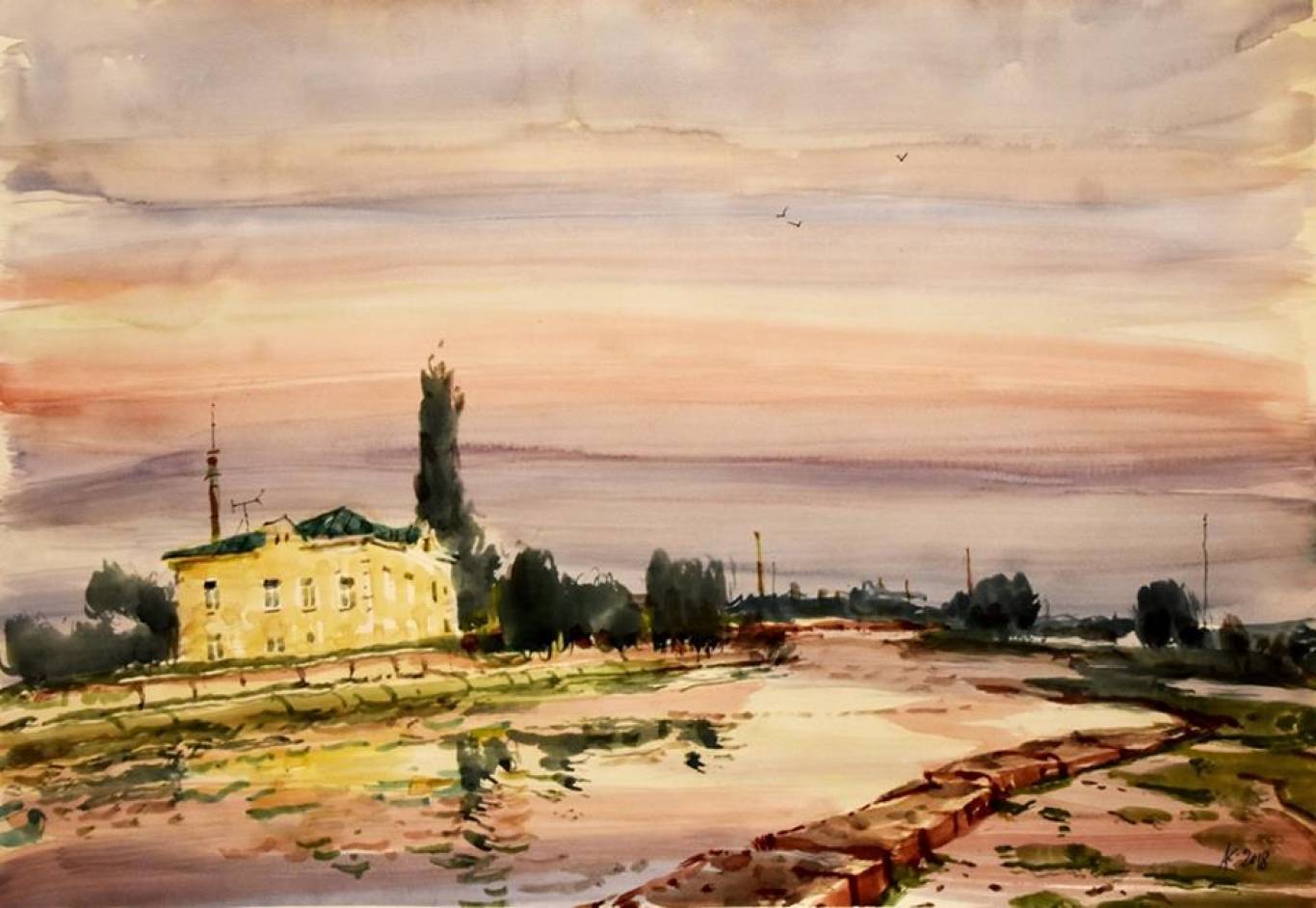 Виставка творів "Живописна присвята музею-ювіляру та місту"