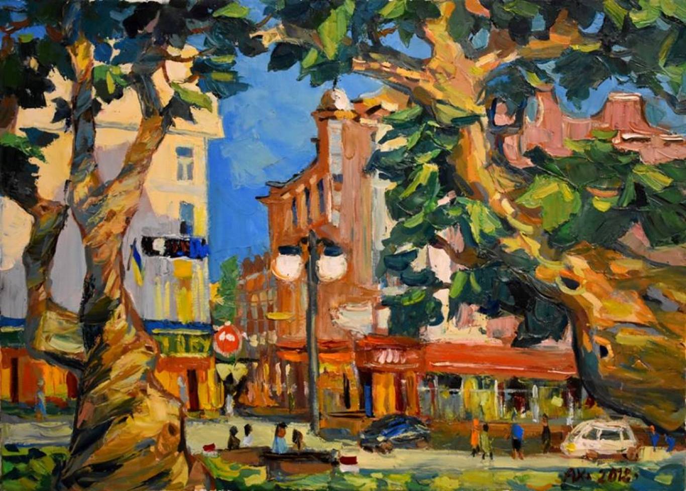 Виставка творів "Живописна присвята музею-ювіляру та місту"