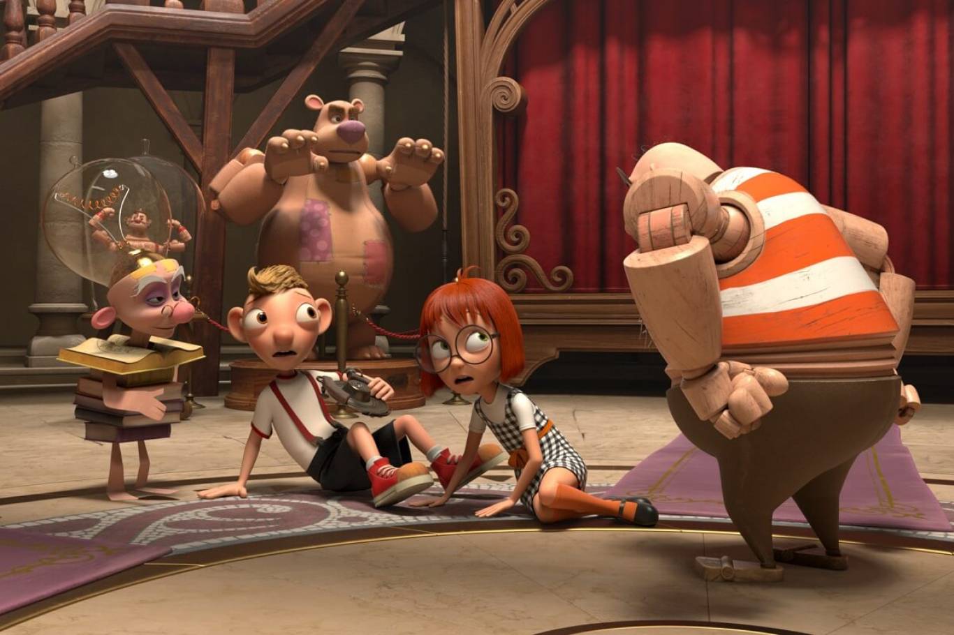 Анимация, семейный Харви и магический музей