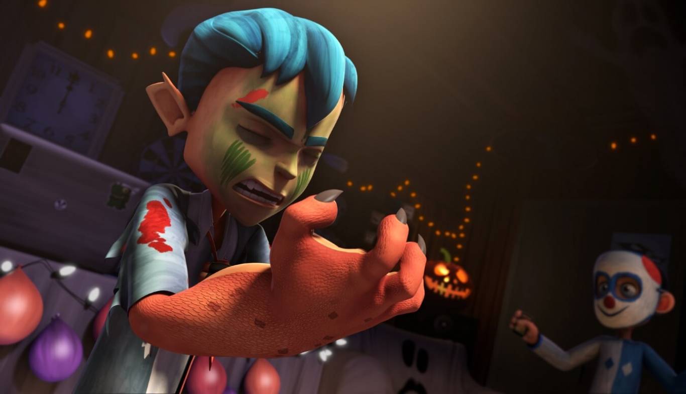 Комедия, мультфильм Тайна семьи монстров