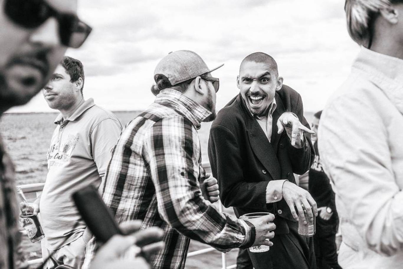 Вечеринка Open air party on the Boat