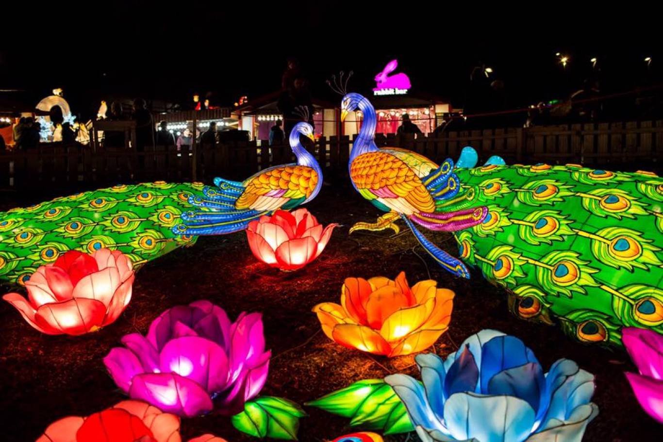 Фестиваль гигантских китайских фонарей