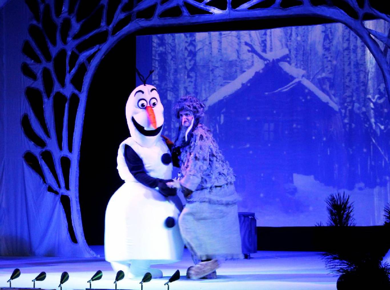 Пригоди у крижаному королівстві. Ростові ляльки