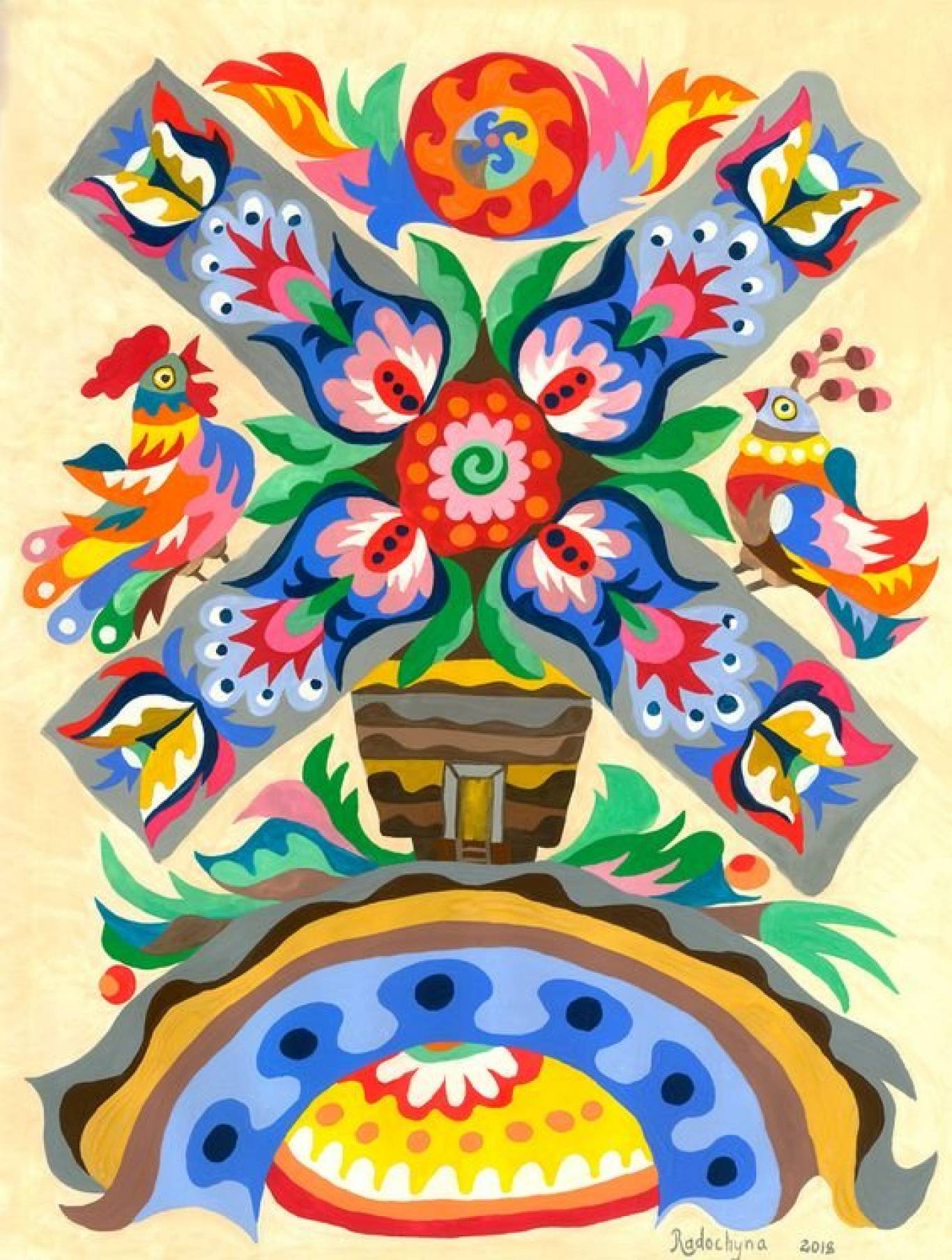 Персональна виставка Наталії Луценко "Моя Самчиківка"