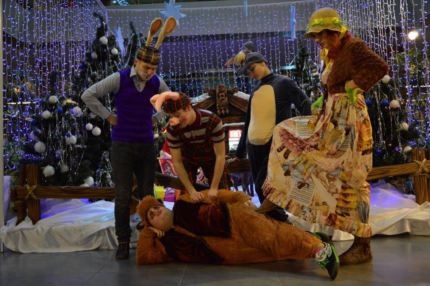 Сказка «Новогодние приключения Винни Пуха и его друзей»