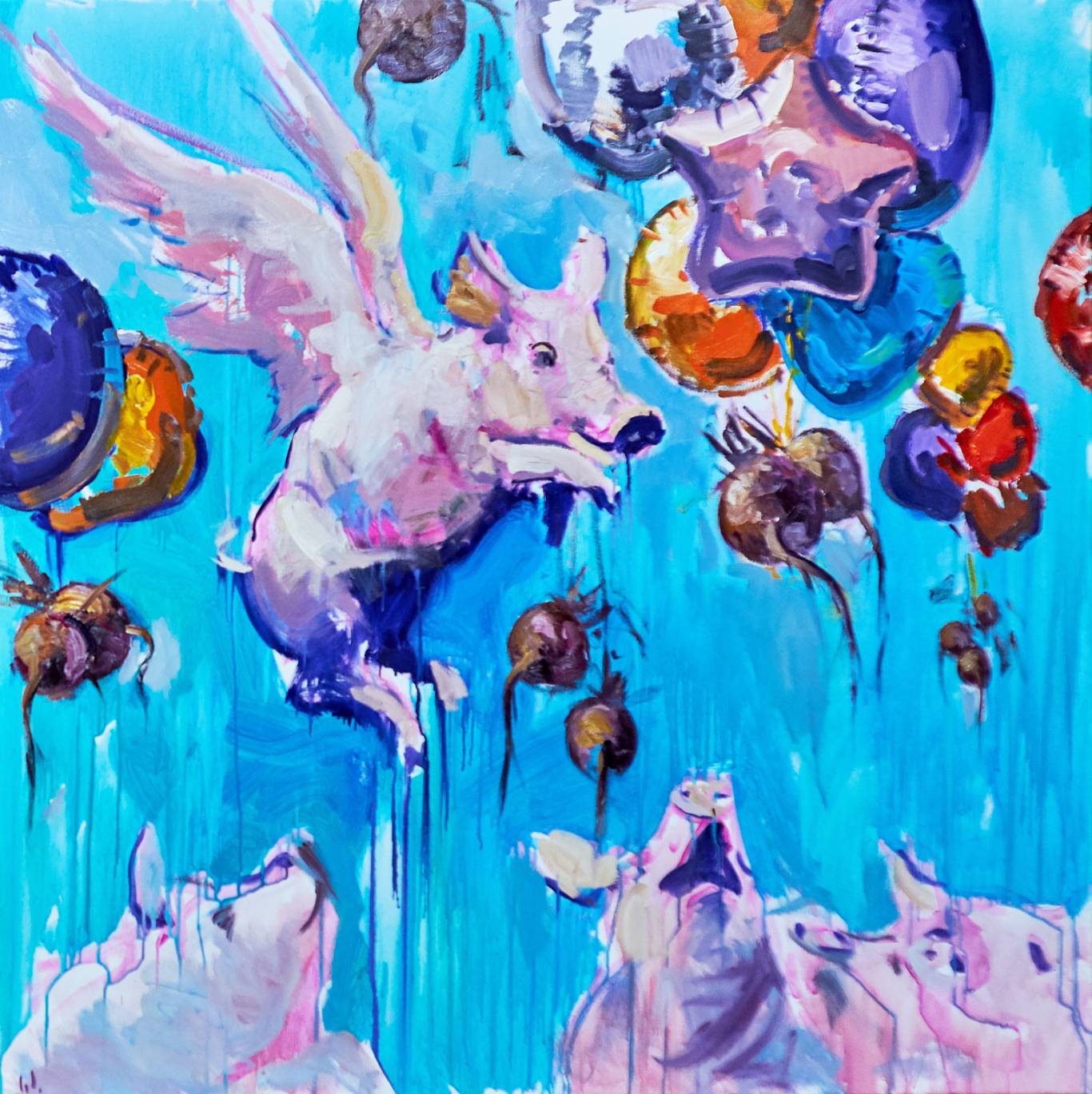 Великий формат - Виставка у Lera Litvinova Gallery