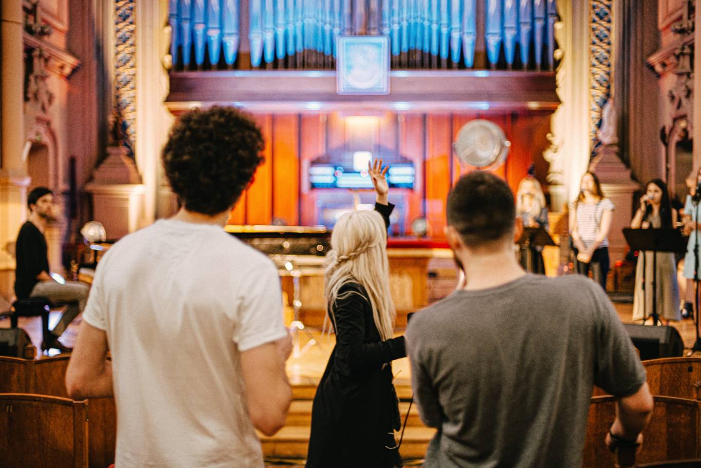 Vivienne Mort  з вокальним квартетом у Вінниці