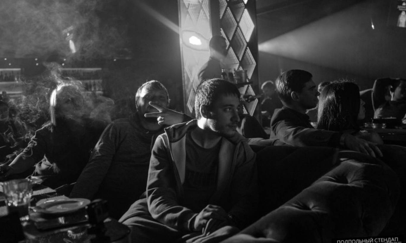 Подпольный стэндап в Morgan Club