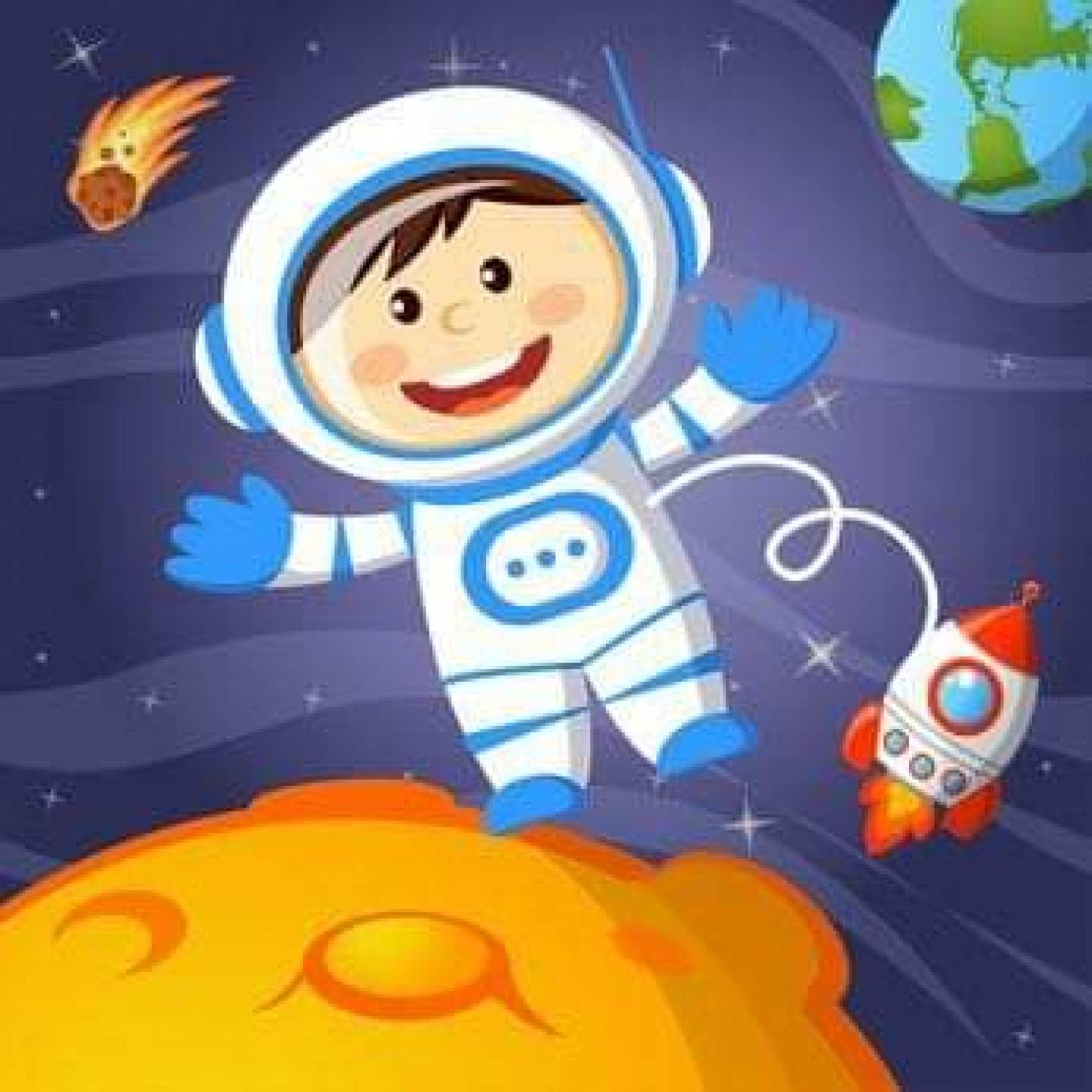 Клуб вихідного дня! Космічне заняття для діток 3-7 років