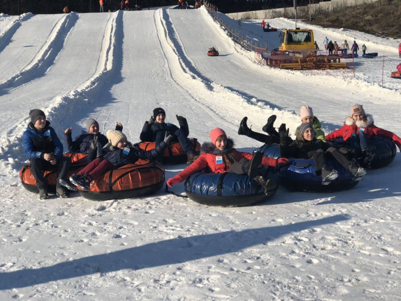 Відпочинок у тюбінговому парку Vinny Land