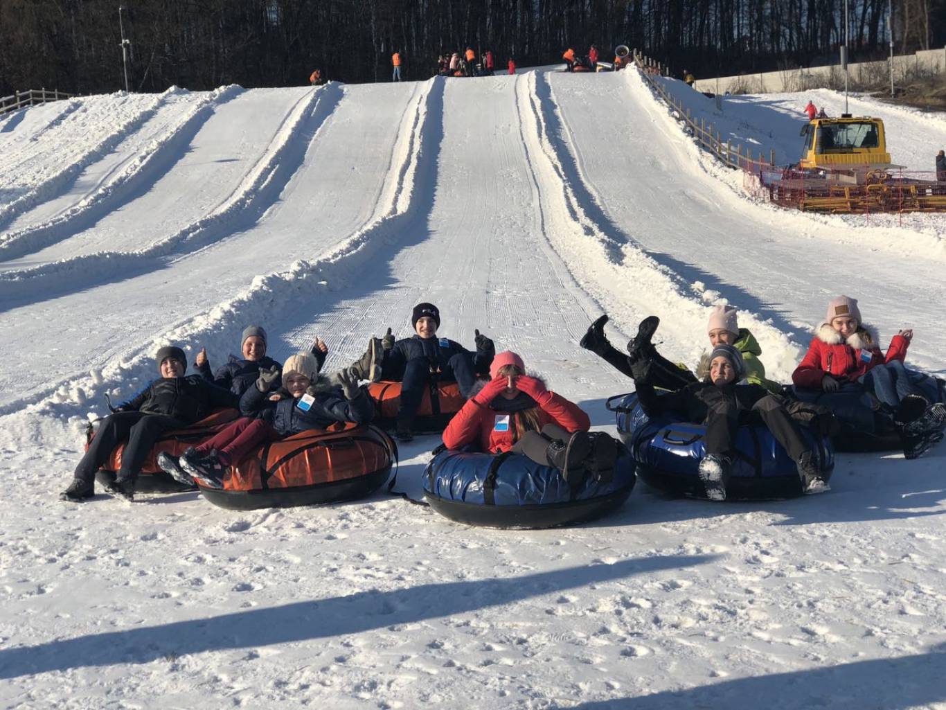 Відпочинок у тюбінговому парку Vinny Land