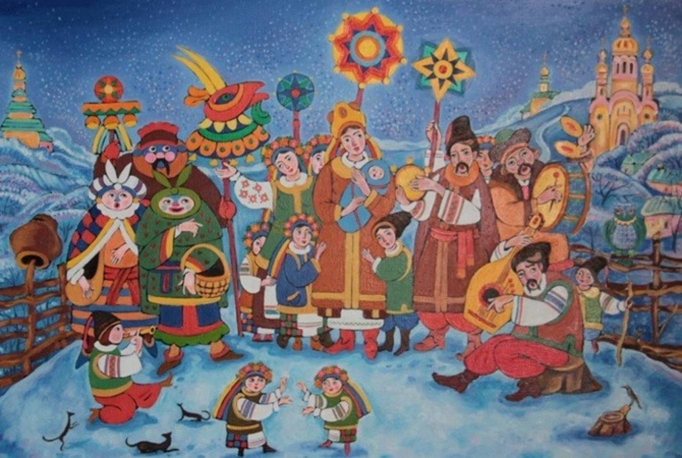 Колядки на рождество для детей. Рождественские святки колядование. Колядовщики картинки. Святки колядки. Рождество святки.