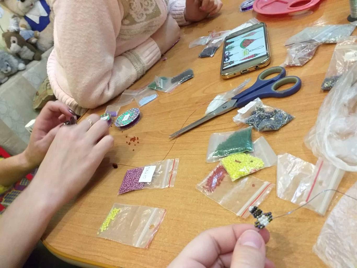 Творче Кололо: Бісероплетіння