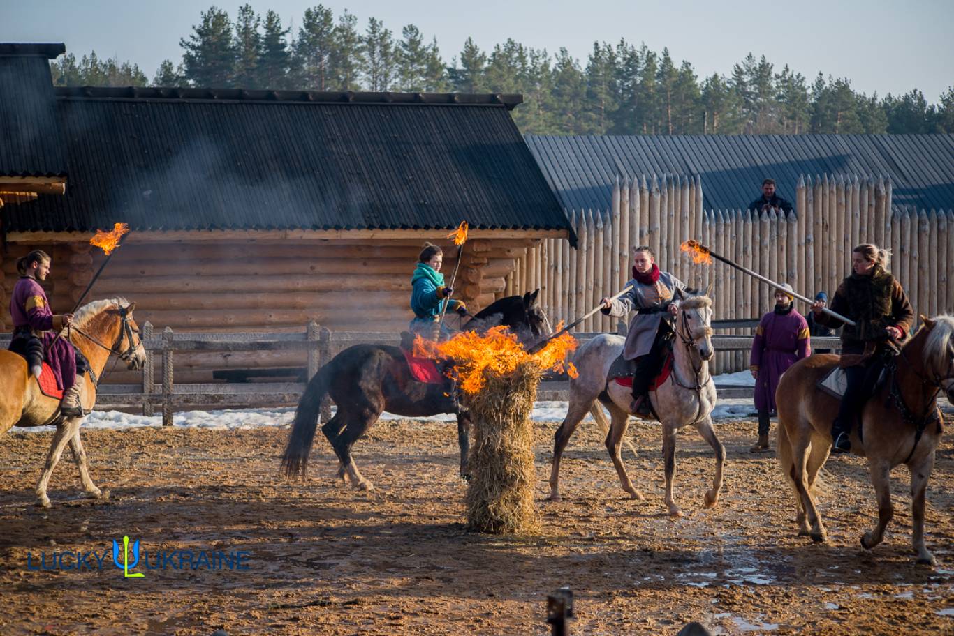 Вогні кохання - Кінне шоу у Князівстві Київська Русь
