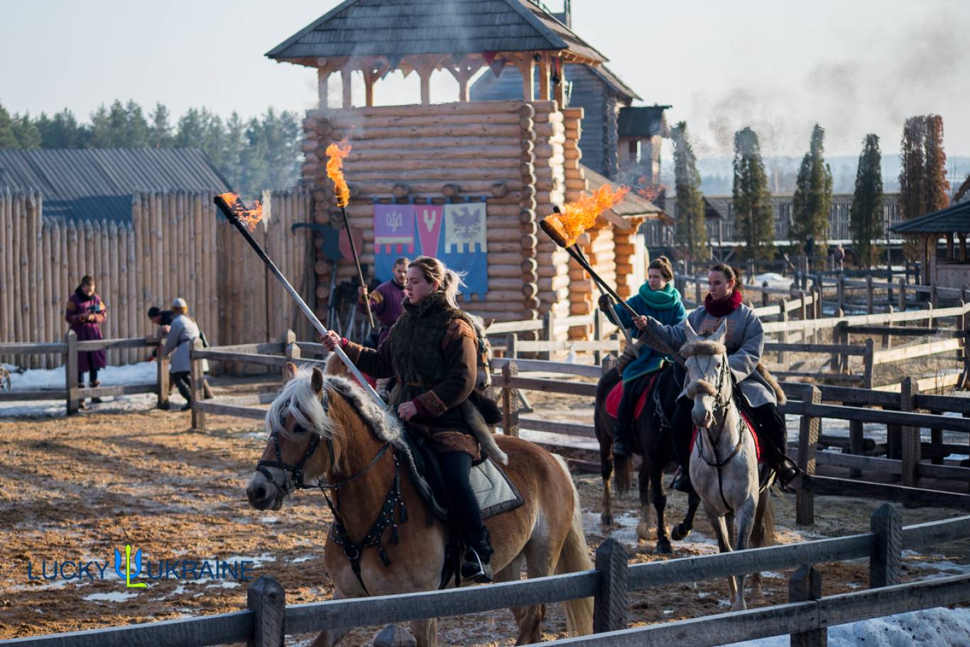 Вогні кохання - Кінне шоу у Князівстві Київська Русь