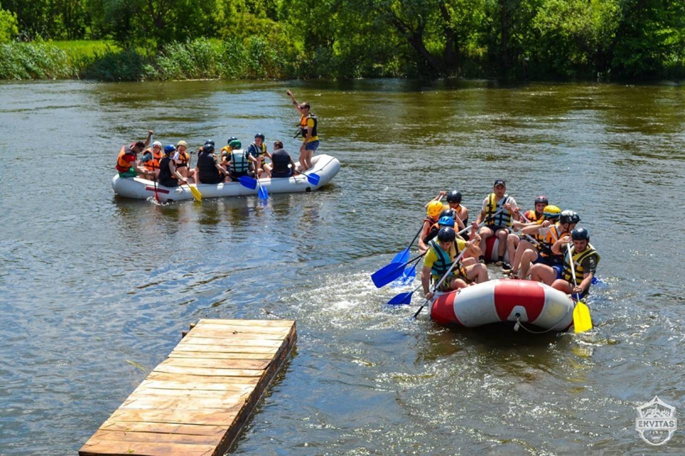 Рафтинг на Мигії