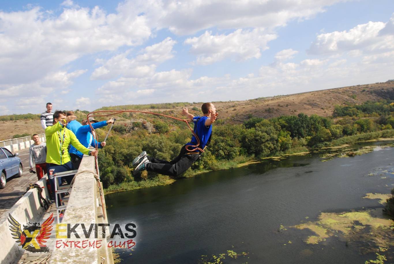 Роуп Джампінг: Іванівський міст 35 м!