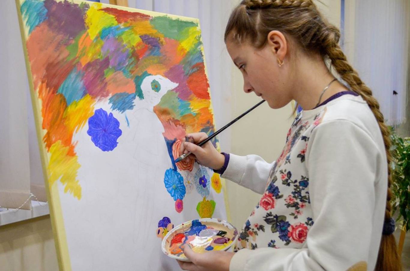 Художня студія "MPROSTIR" оголошує новий набір дітей в молодшу та старшу групи