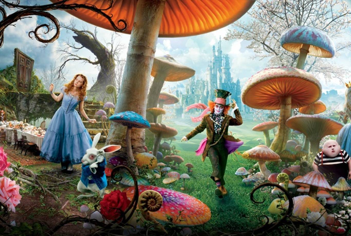 Алиса в стране чудес - Командный квест для детей