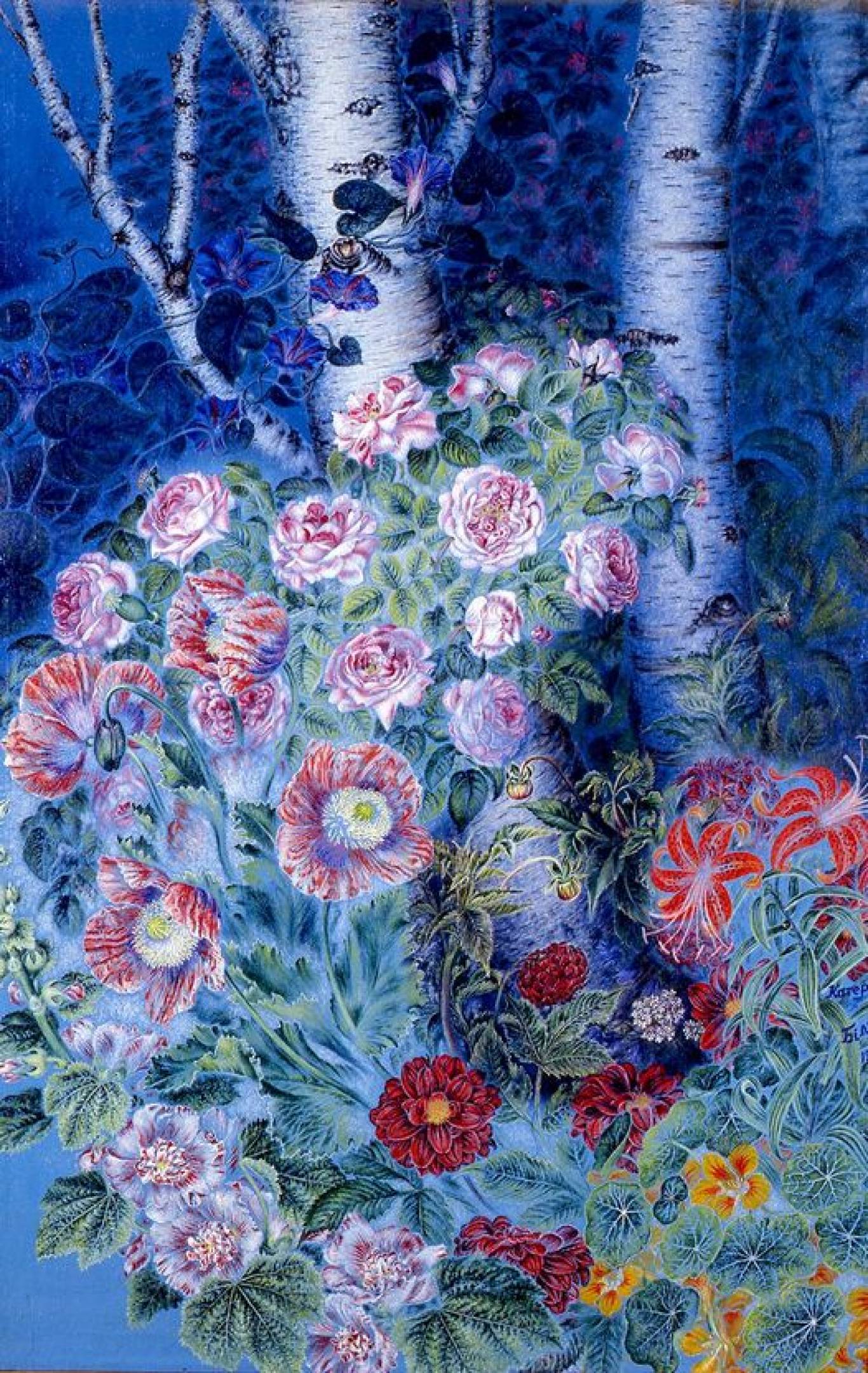 Катерина Білокур. Життя в обіймах квітів - Виставка