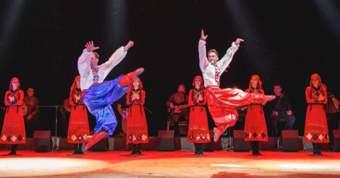 Танцювальний батл - Ансамбль ім. Вірського vs Ансамбль RUSTAVI