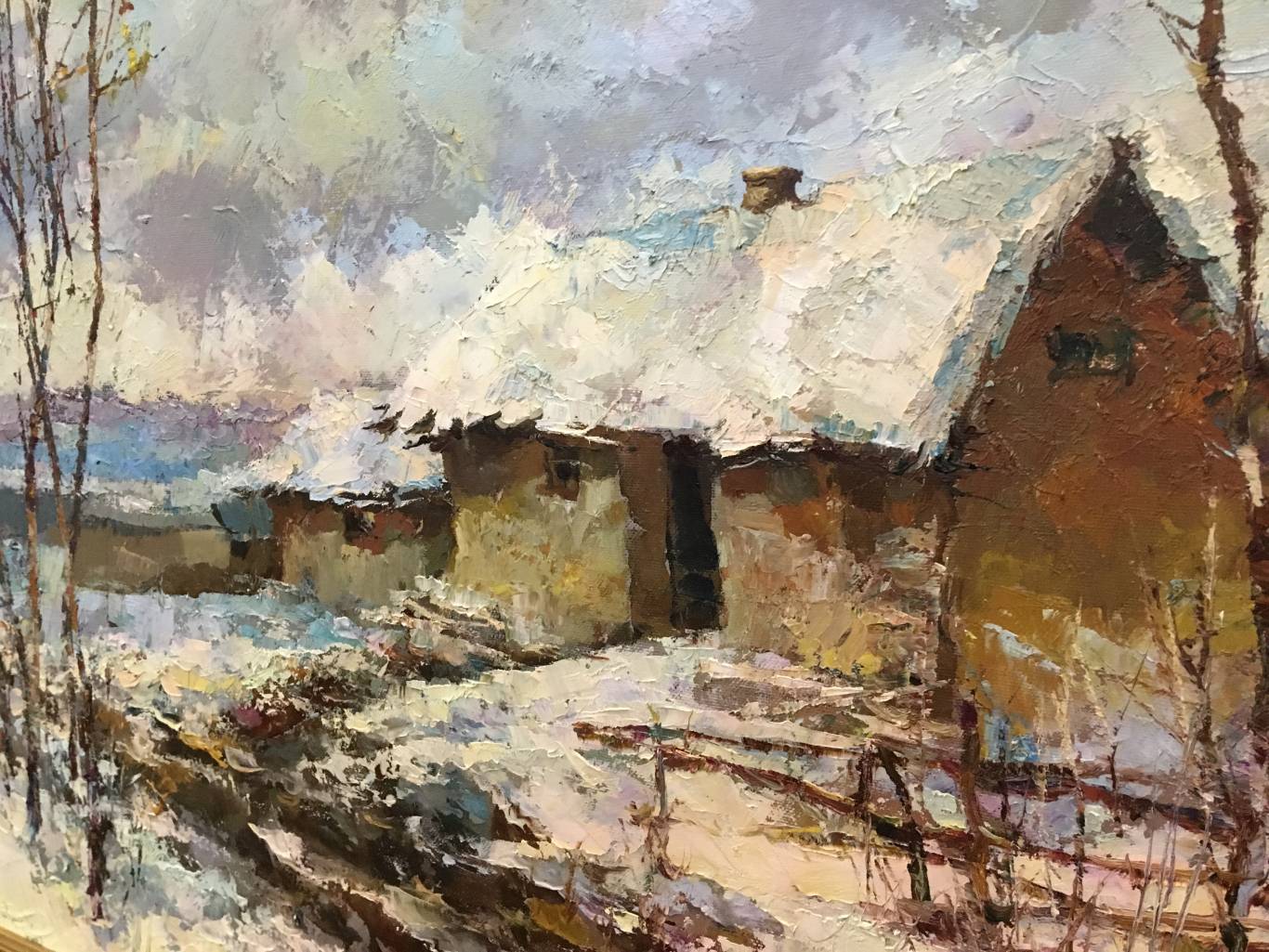 Зимові пейзажі - Виставка картин