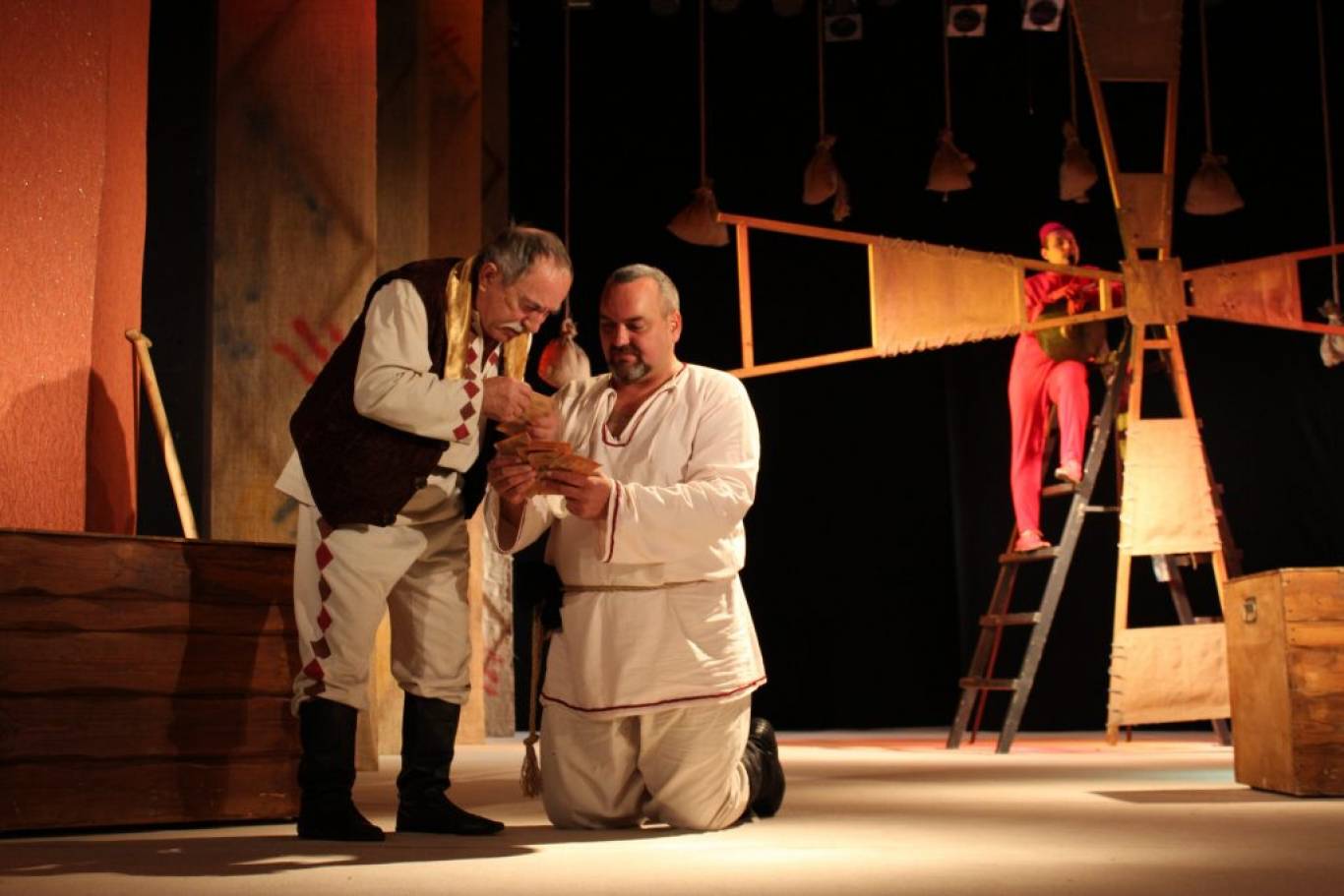 Сто тисяч - Вистава