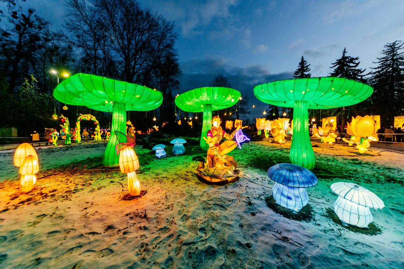 Парк Ліхтарів. Магічна казка з феями, ельфами та драконами