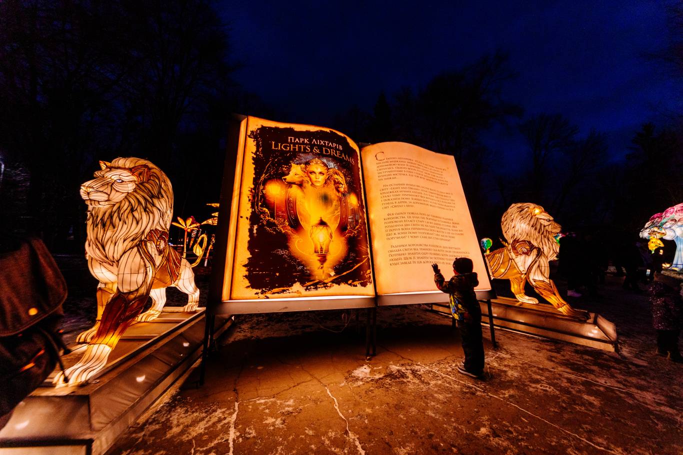 Парк Ліхтарів. Магічна казка з феями, ельфами та драконами