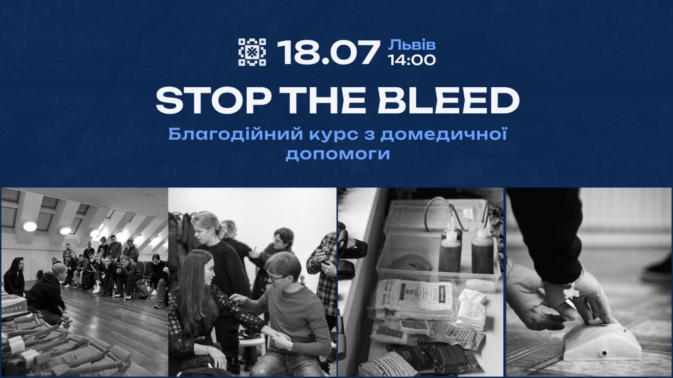 Charity course on prehospital care stop THE BLEE