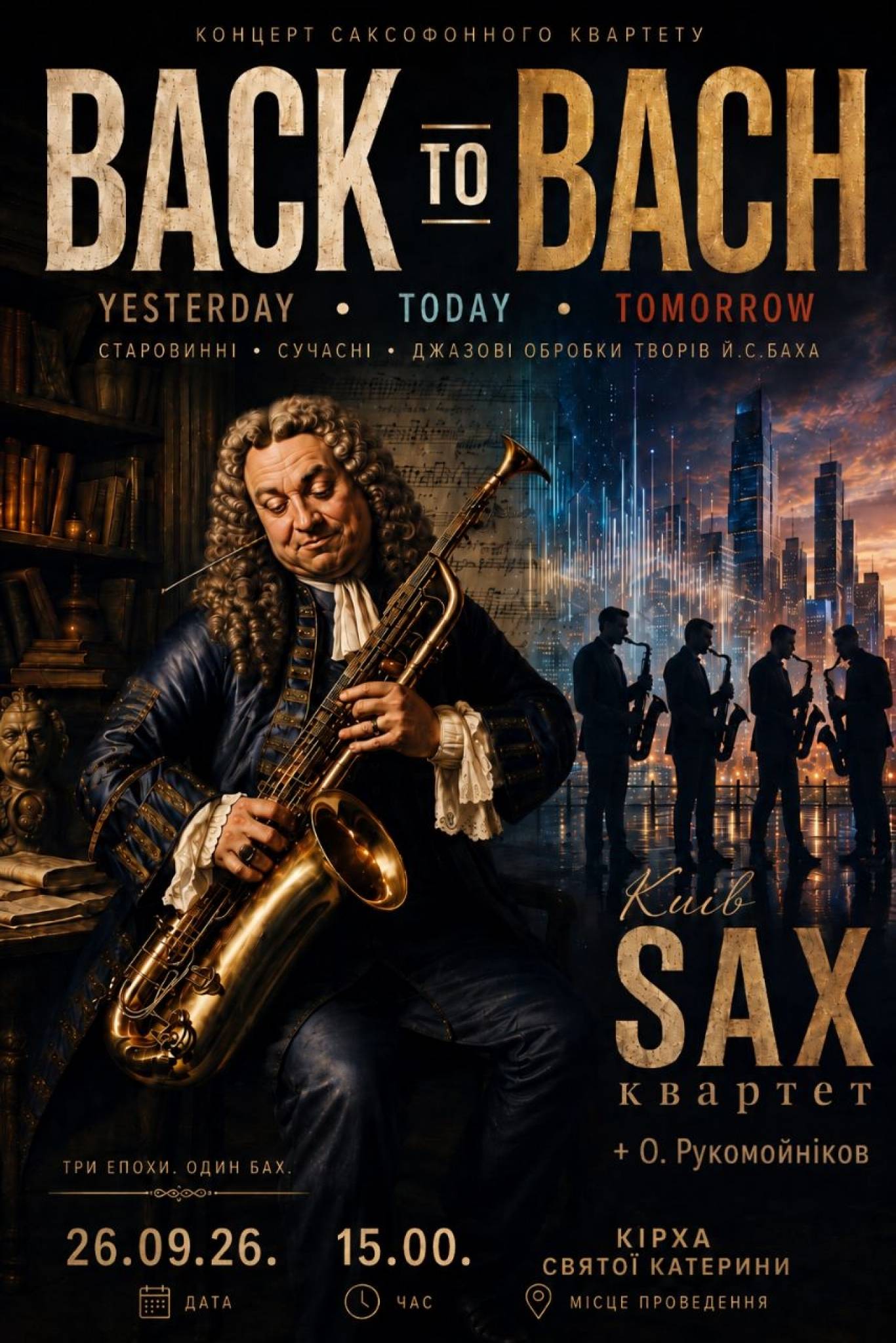 BACK to BACH - Концерт у Києві
