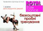 День відкритих дверей в студії танцю на пілоні ROYAL Pole Dance