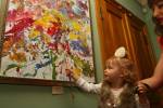 Выставка работ самой маленькой художницы в Украине