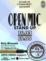 Open Mic Stand Up in Kocherga Bar
