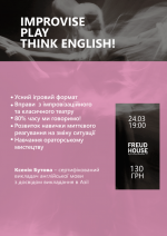 Improvise, Play, Think English!