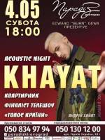 Acoustic night Khayat