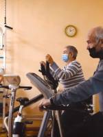 Спеціальний тренажерний зал для жителів громади літнього віку