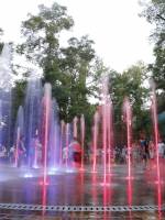 Світломузичний фонтан у Сирецькому парку