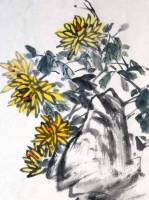 Хризантема - Майстер-клас із китайського живопису