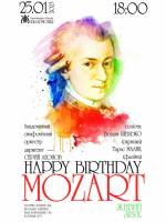 Happy birthday. Mozart