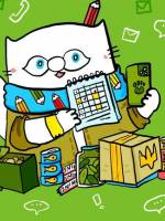 Котики Перемоги - Виставка малюнків з котом Інжиром