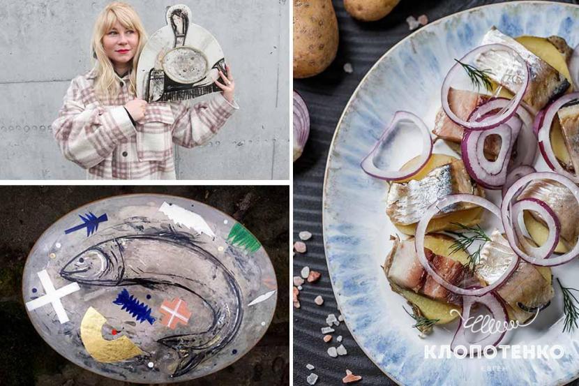 Ульяна Нищук, Риба 2021 р. (дошка, левкас, золочення, темпера)